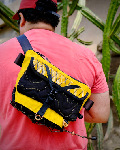 TopoCross in Yellow & Green