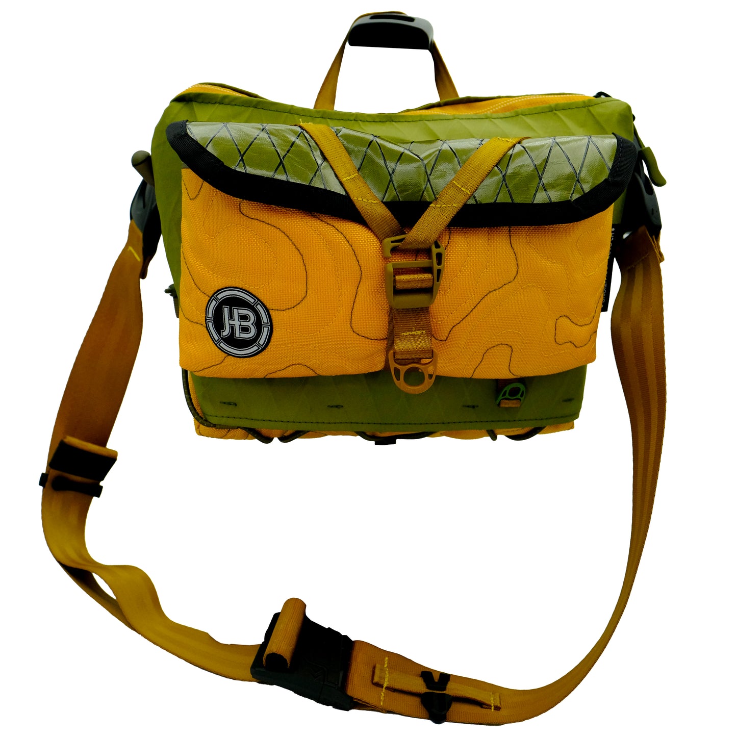 TopoCross in Yellow & Green