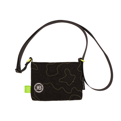 Topo Sling in Black & Lime 003