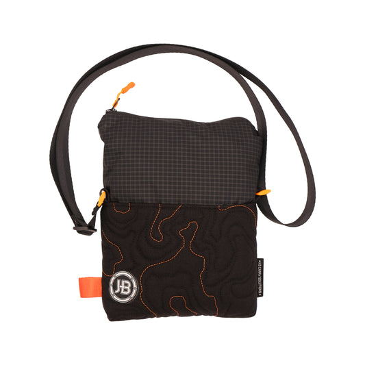 Topo Sling in Black & Orange 001