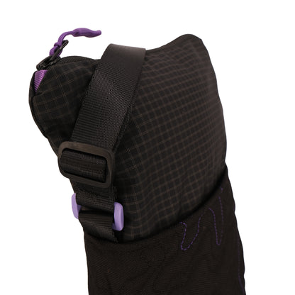 Topo Sling in Black & Purple 002