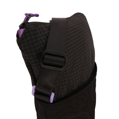 Topo Sling in Black & Purple 003