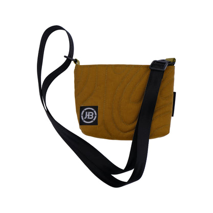 Topo Sling in Camel & Green 004