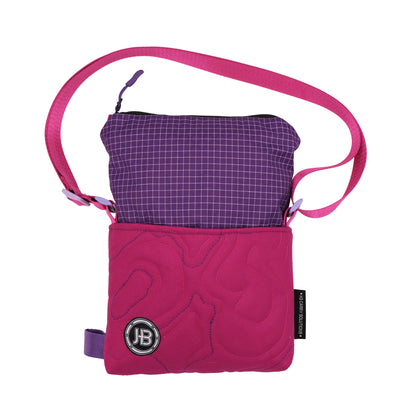 Topo Sling in Purple & Berry 001