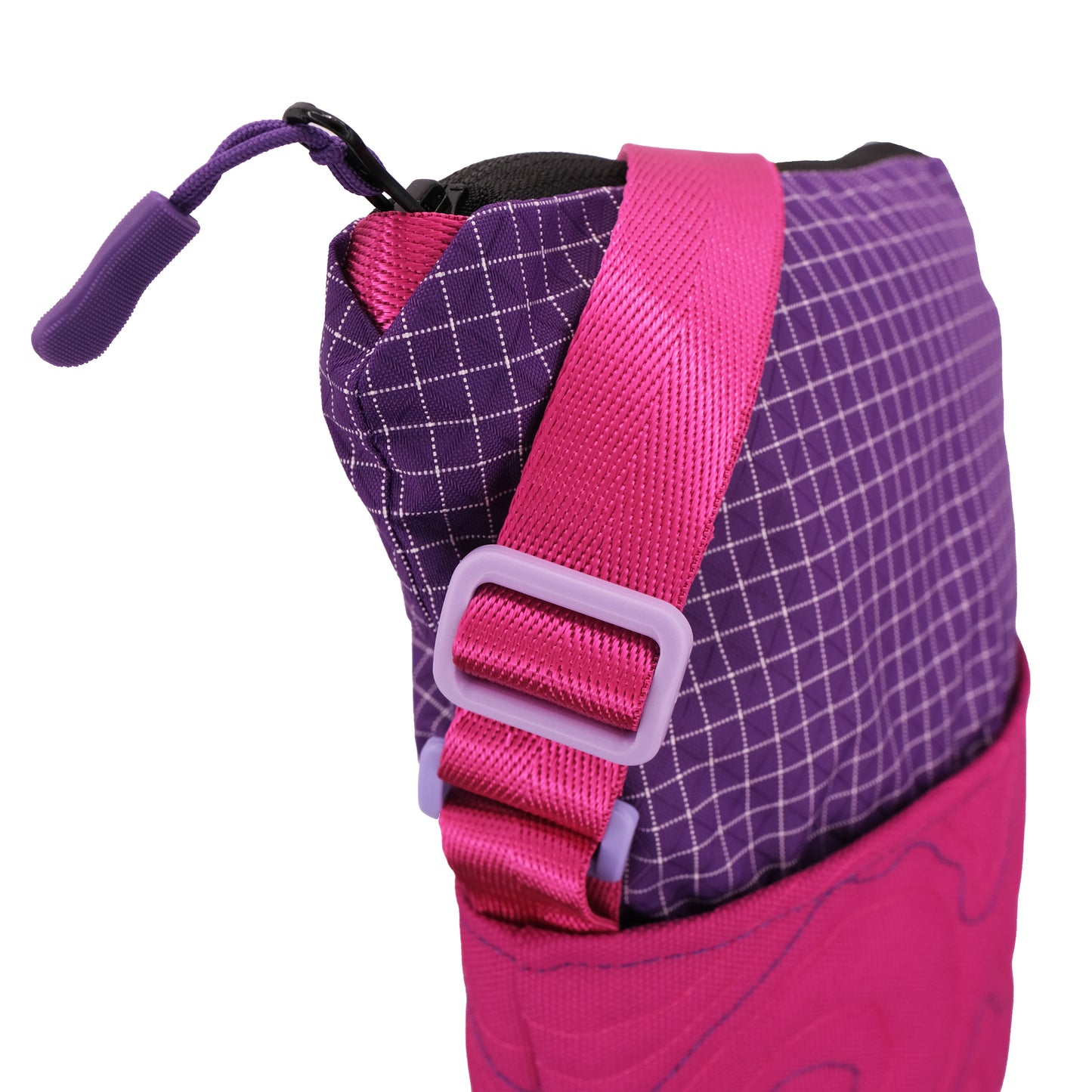 Topo Sling in Purple & Berry 001