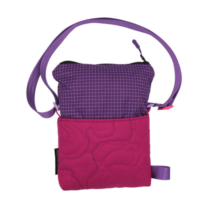 Topo Sling in Purple & Berry 002