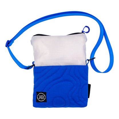 Topo Sling in Blue & White 001