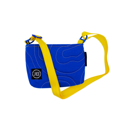 Topo Sling in Blue, White, & Yellow 001