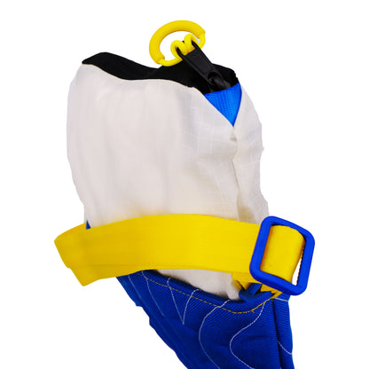 Topo Sling in Blue, White, & Yellow 001