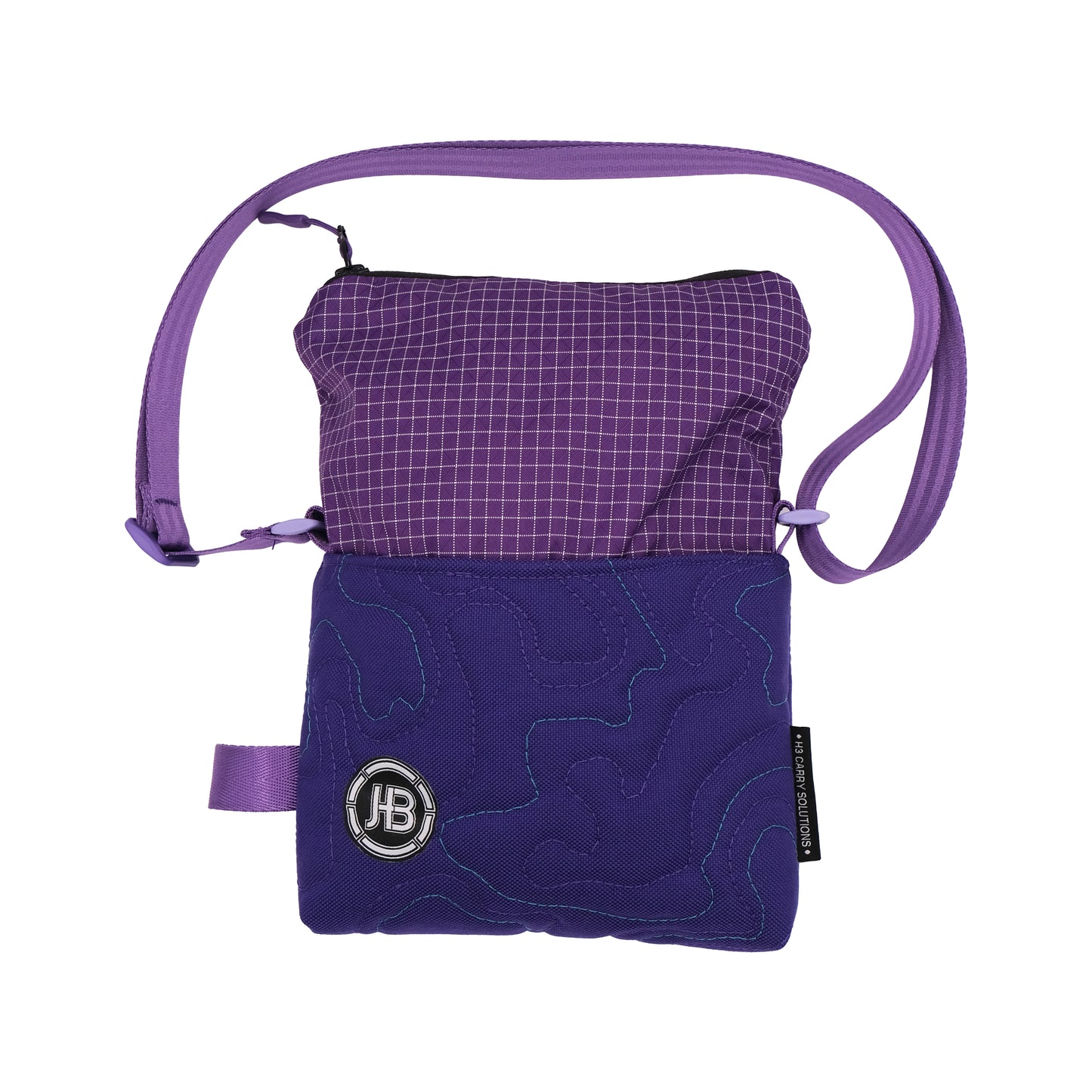 Topo Sling in Purple & Purple 001