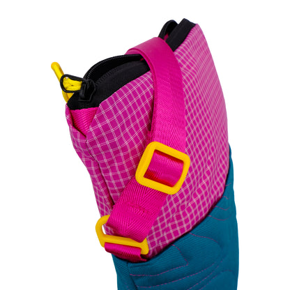 Topo Sling in Teal & Berry 001