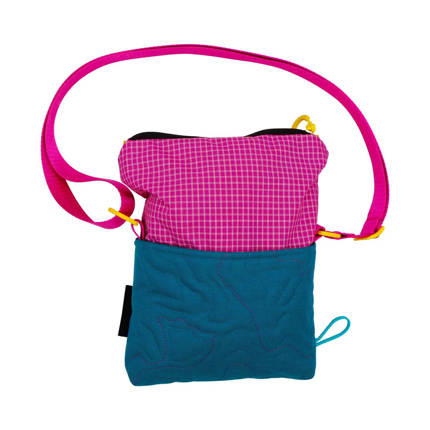 Topo Sling in Teal & Berry 003