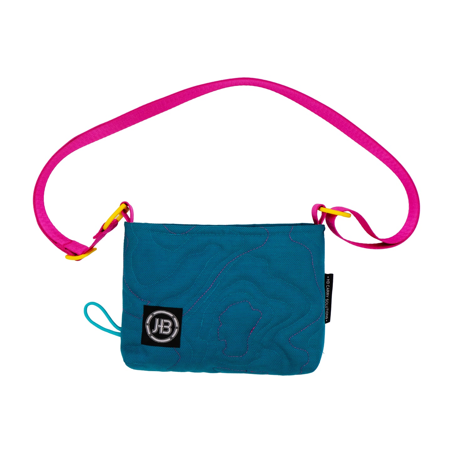 Topo Sling in Teal & Berry 003