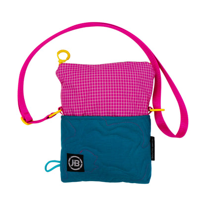 Topo Sling in Teal & Berry 004