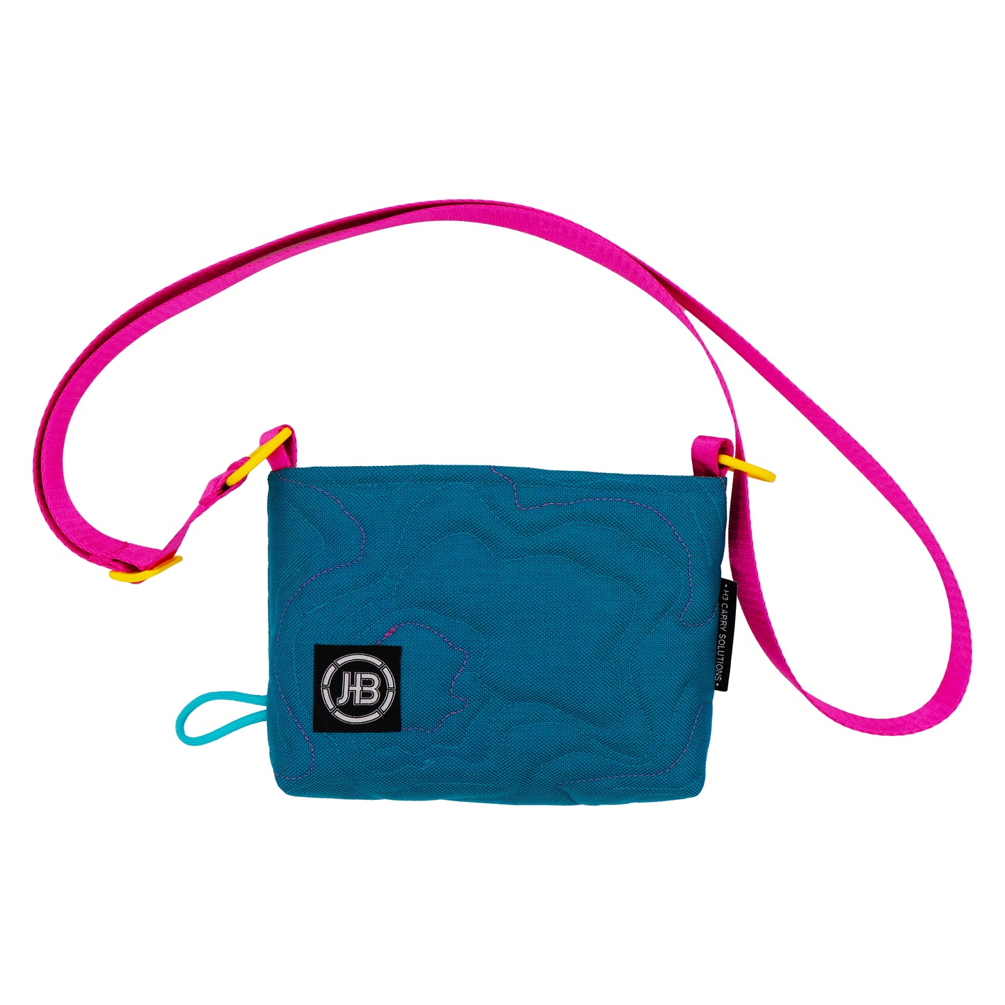 Topo Sling in Teal & Berry 004