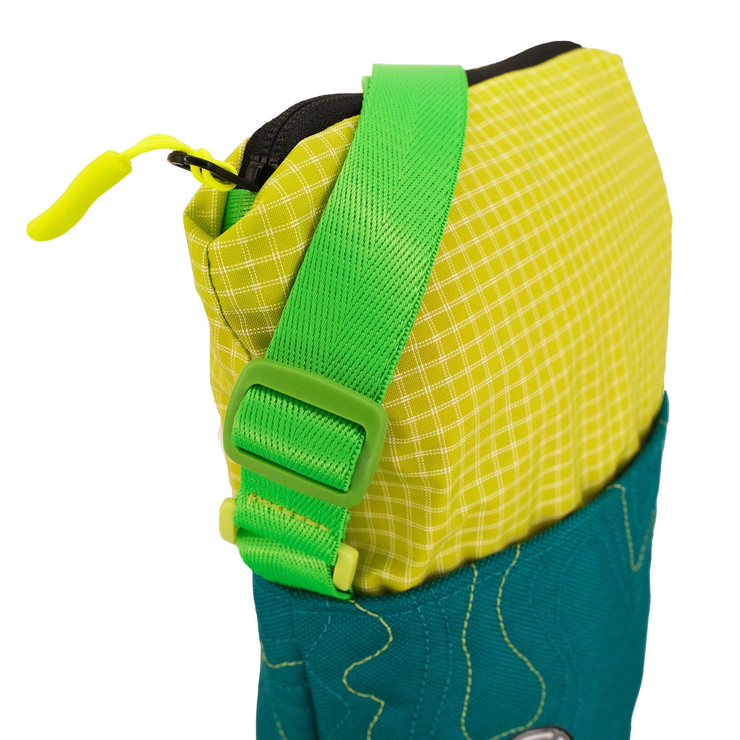 Topo Sling in Green & Lime 002