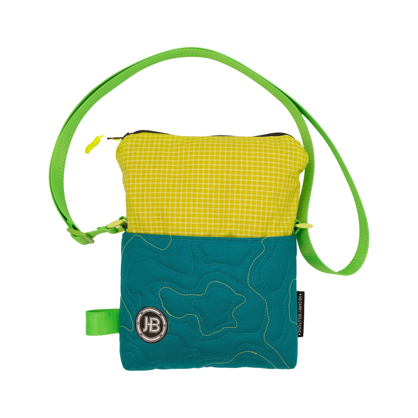 Topo Sling in Green & Lime 003