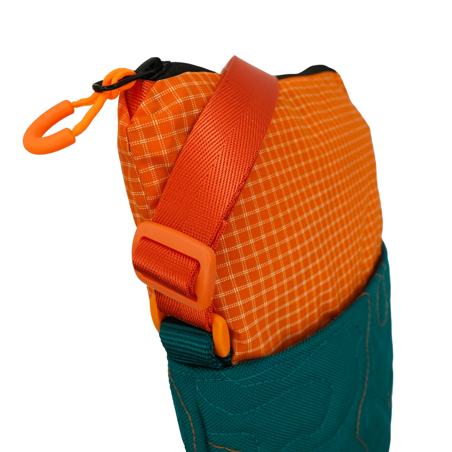 Topo Sling in Teal & Orange 001