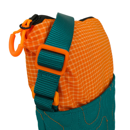 Topo Sling in Teal & Orange 002