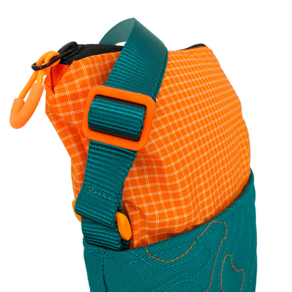 Topo Sling in Teal & Orange 003