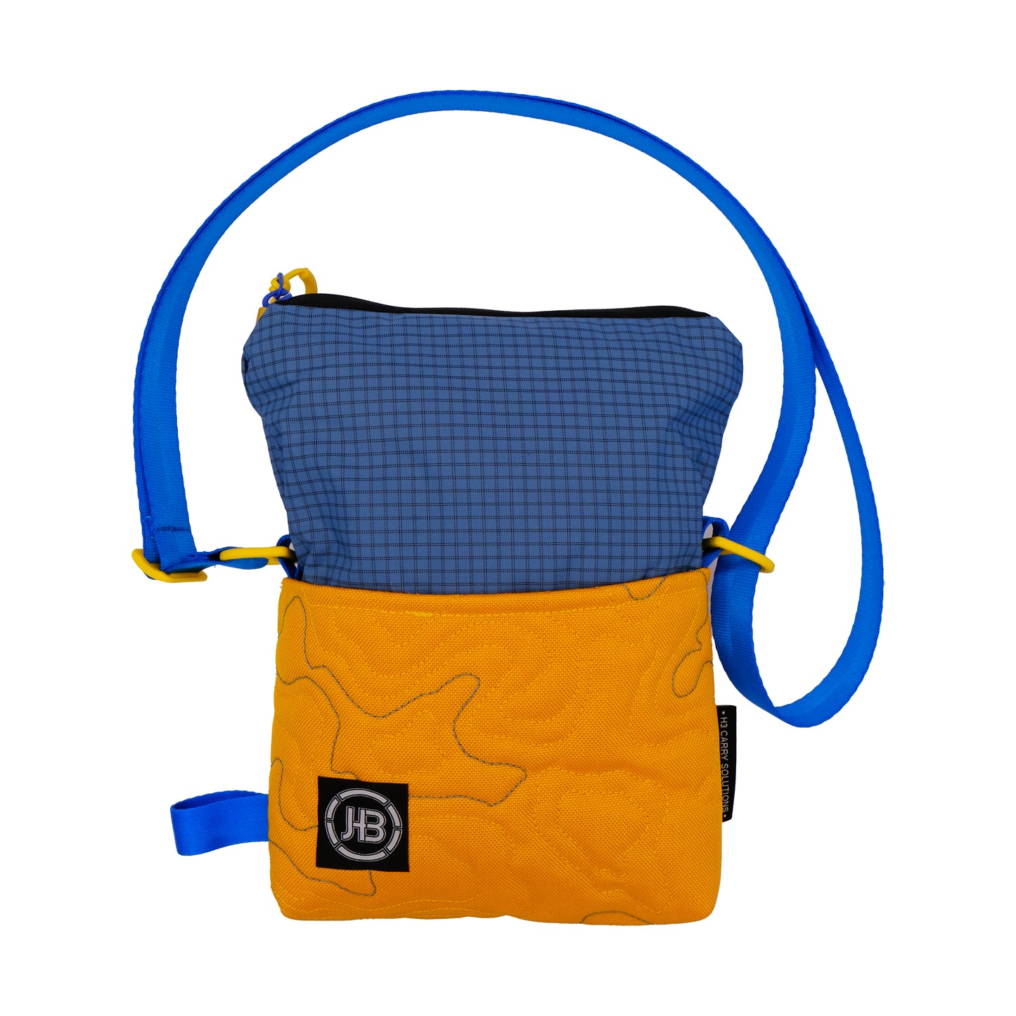 Topo Sling in Yellow & Blue 002