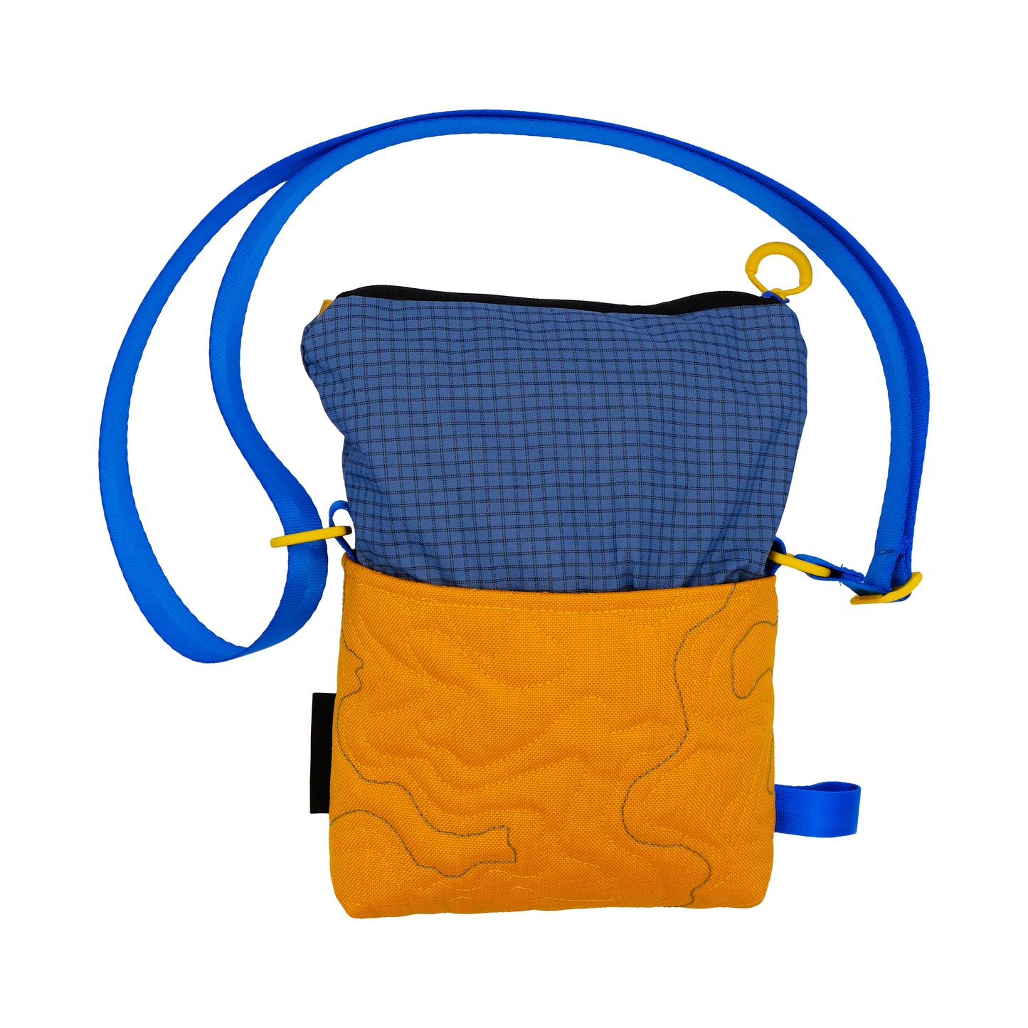 Topo Sling in Yellow & Blue 002