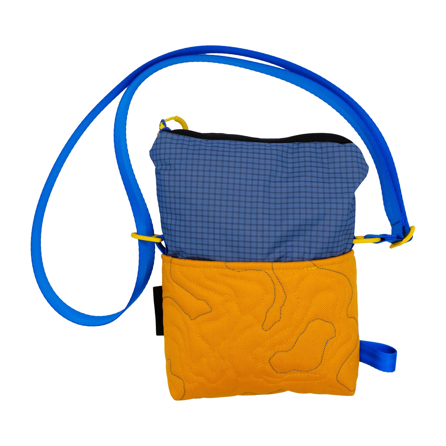 Topo Sling in Yellow & Blue 004