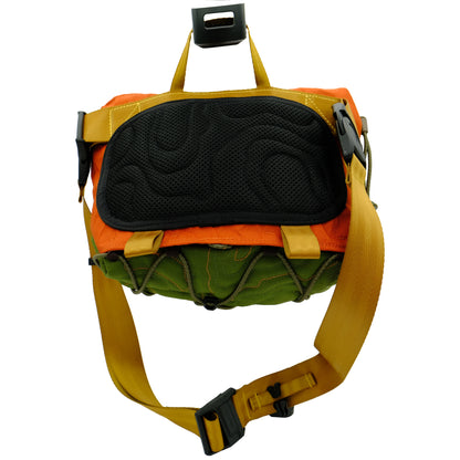 TopoCross in Orange & Green