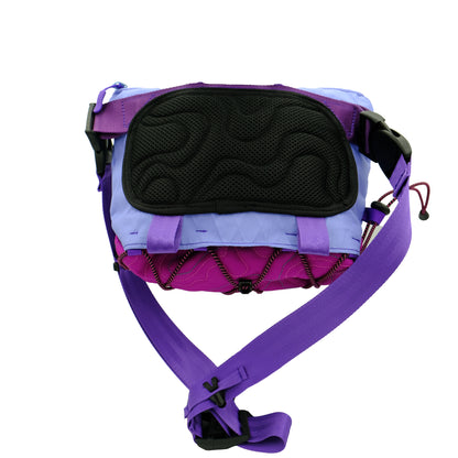 TopoCross in Purple & Fuscia