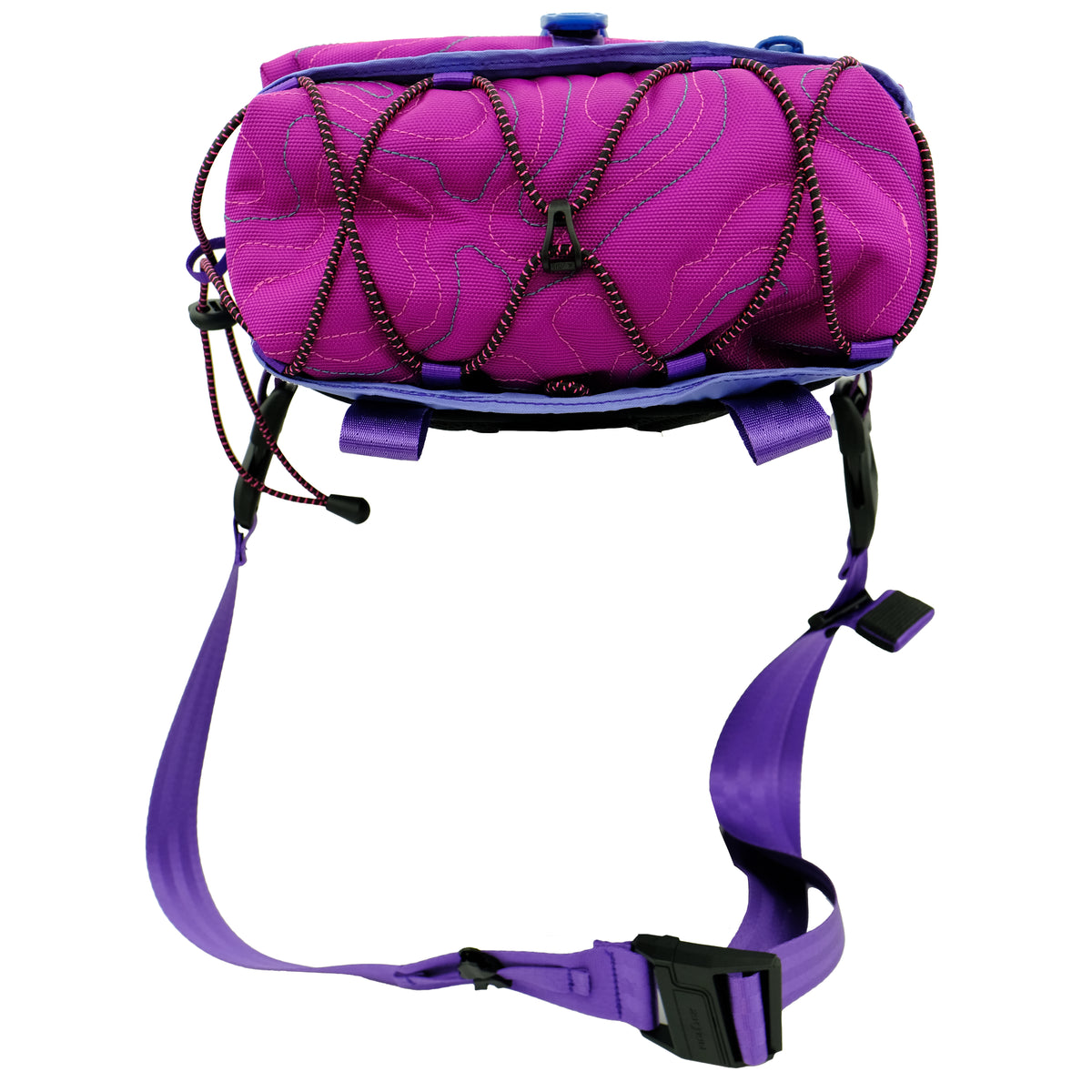 TopoCross in Purple & Fuscia