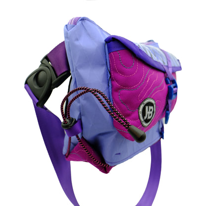 TopoCross in Purple & Fuscia